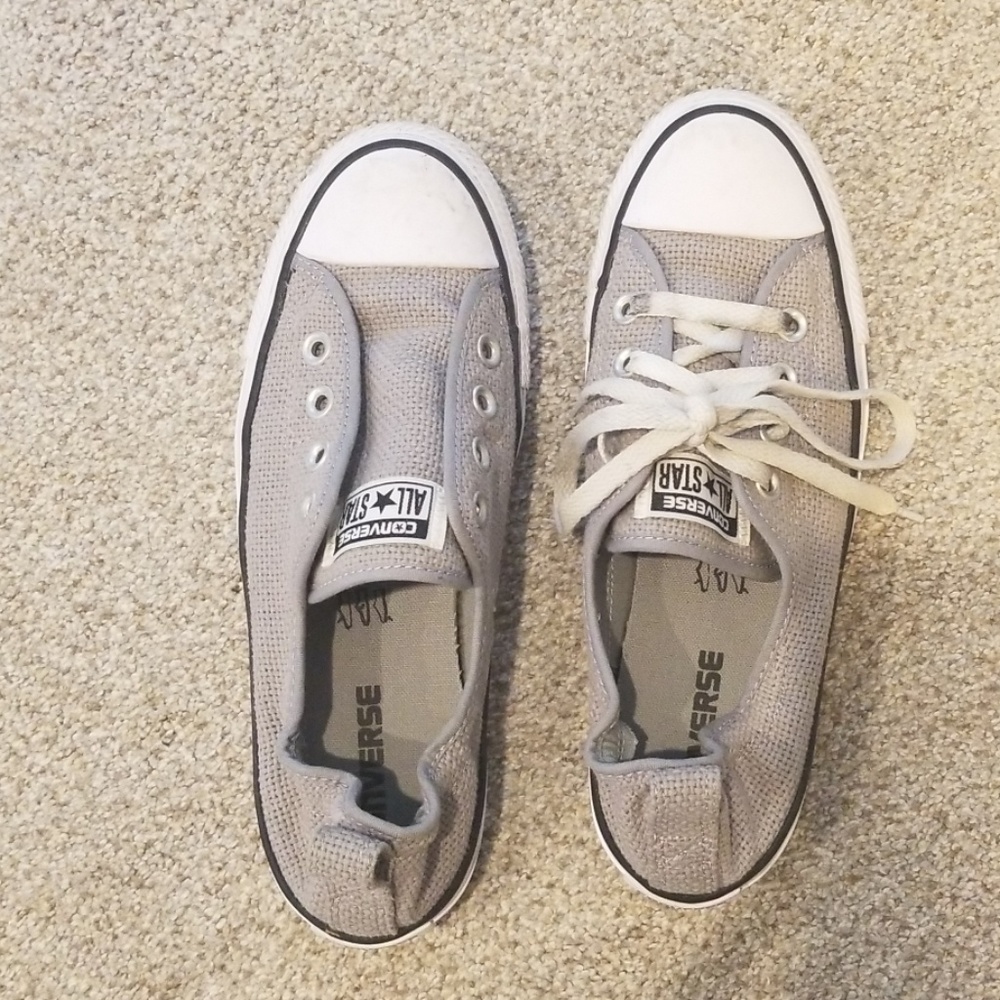 Size 8 Converse Chuck Taylor Shorline slip on